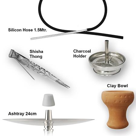 أرجيلة ستانلس ستيل، SS-B007